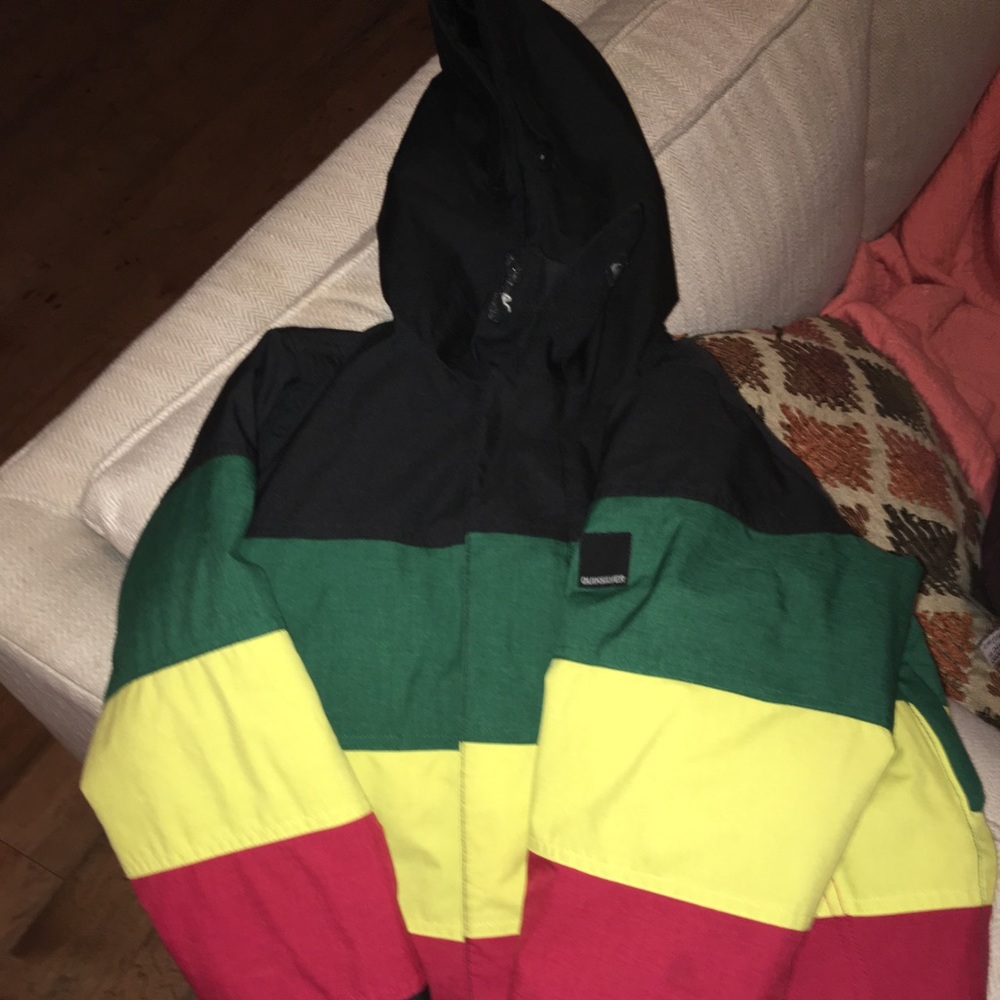 Quicksilver Boys Rasta jacket